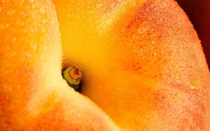 peach closeup